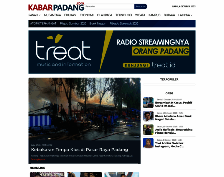Kabarpadang.com thumbnail