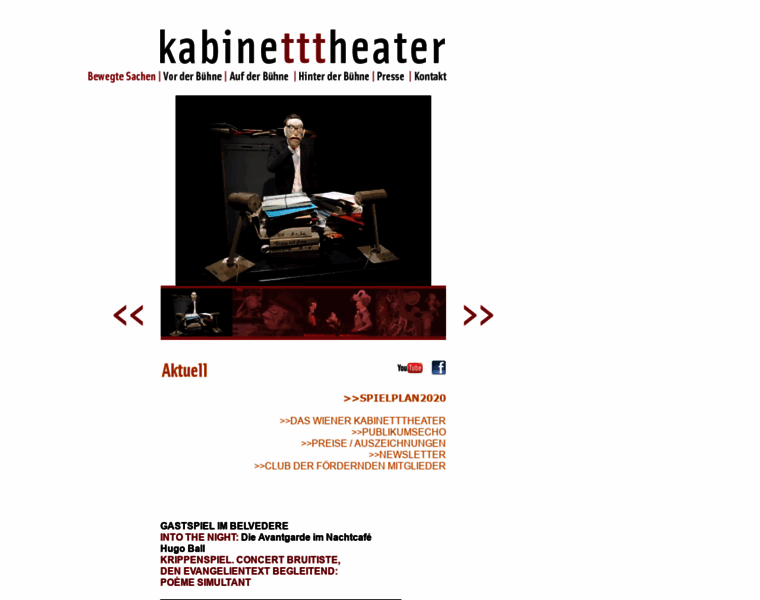 Kabinetttheater.at thumbnail