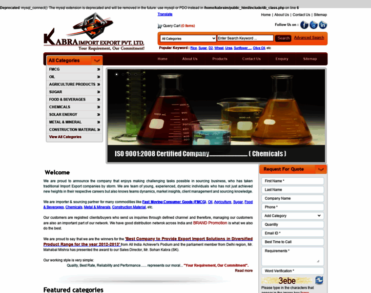 Kabraimportexport.com thumbnail