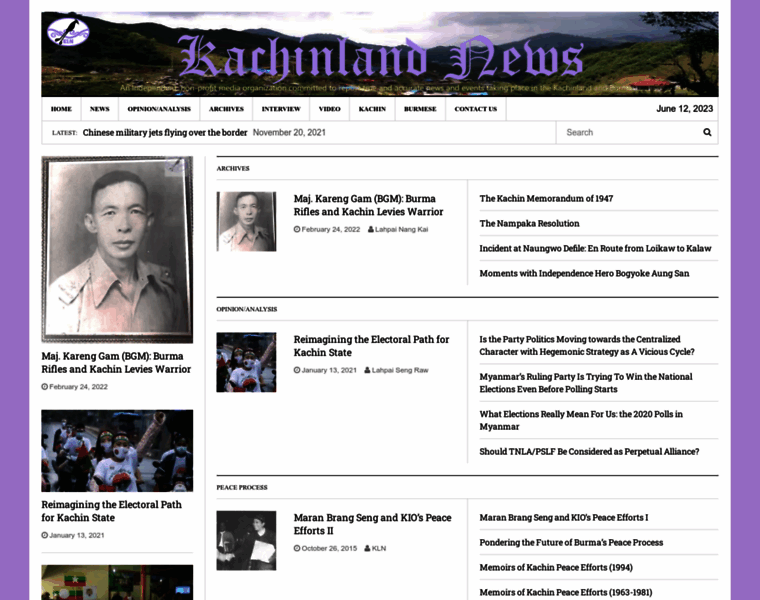 Kachinlandnews.com thumbnail