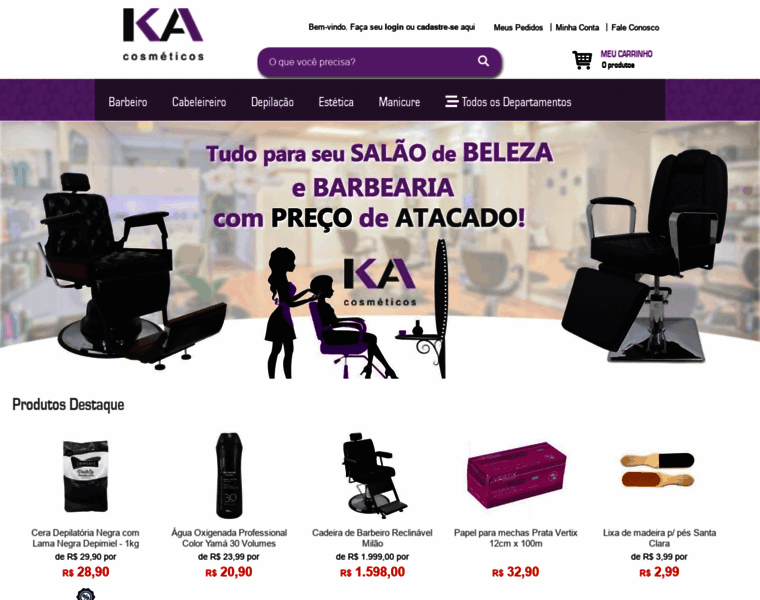 Kacosmeticos.com.br thumbnail