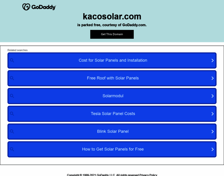 Kacosolar.com thumbnail