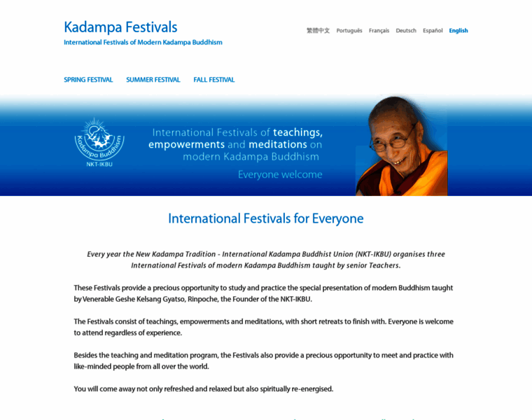 Kadampafestivals.org thumbnail
