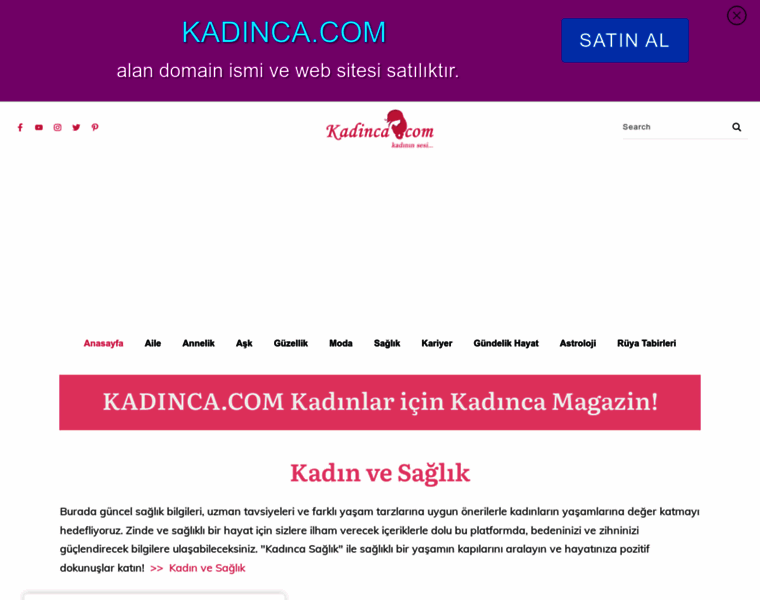 Kadinca.com thumbnail