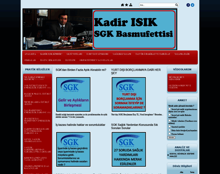 Kadir-isik.com thumbnail