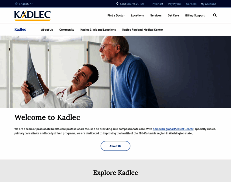 Kadlec.org thumbnail