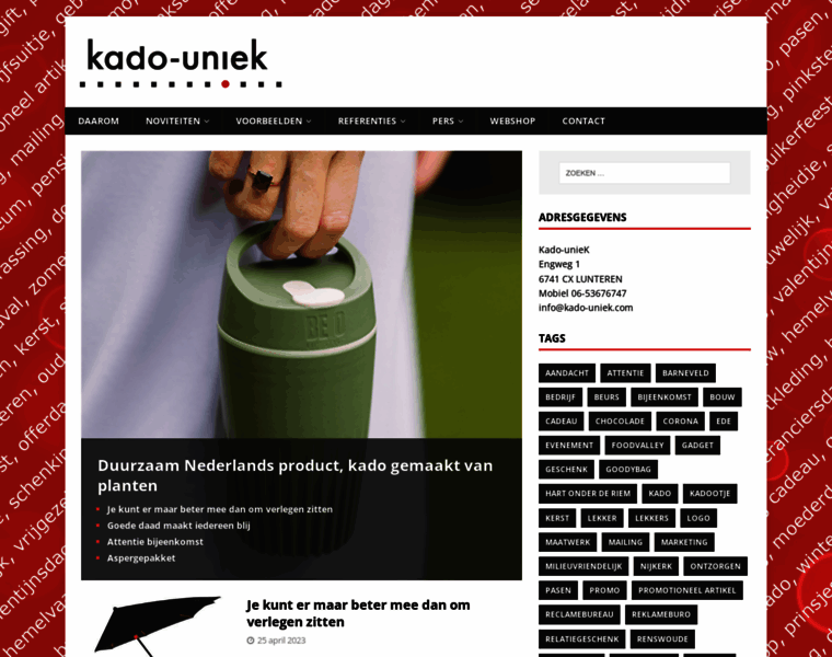 Kado-uniek.com thumbnail