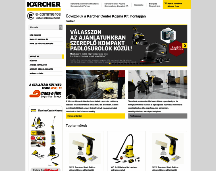 Kaercher-shop.hu thumbnail