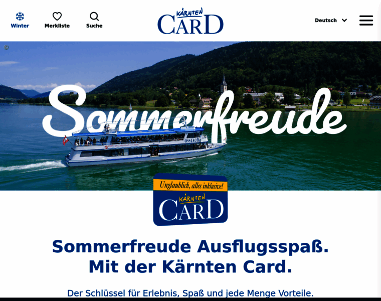 Kaerntencard.at thumbnail