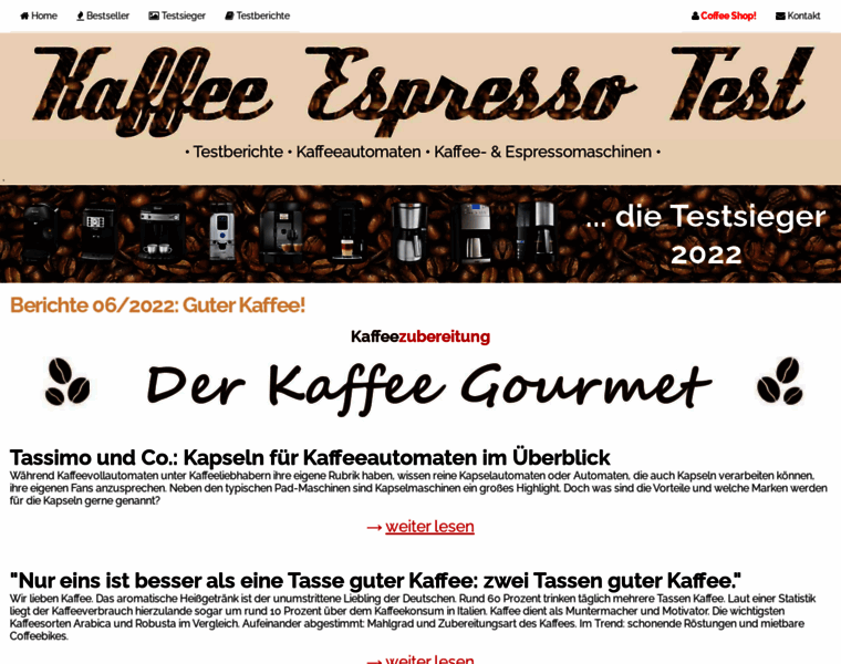 Kaffee-espresso-test.de thumbnail