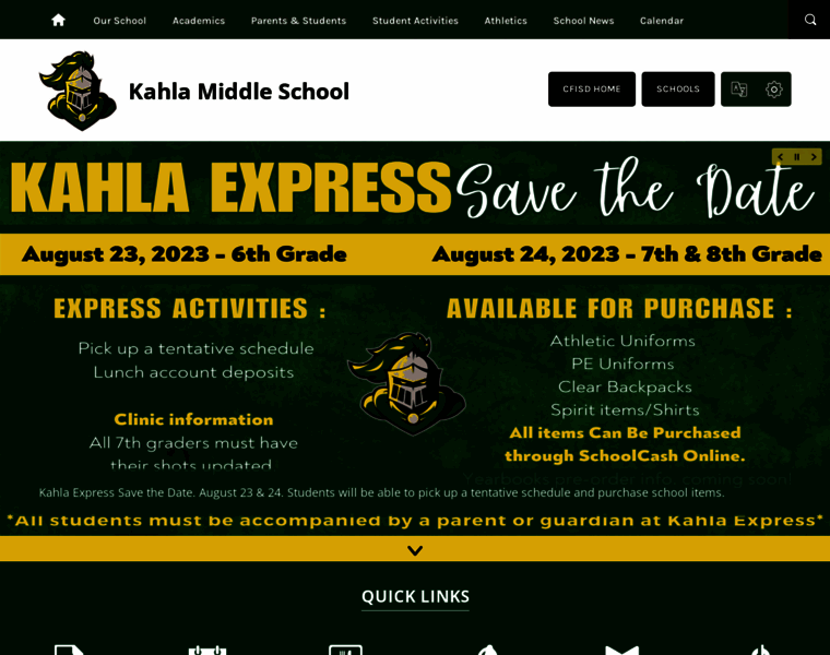 Kahla.cfisd.net thumbnail