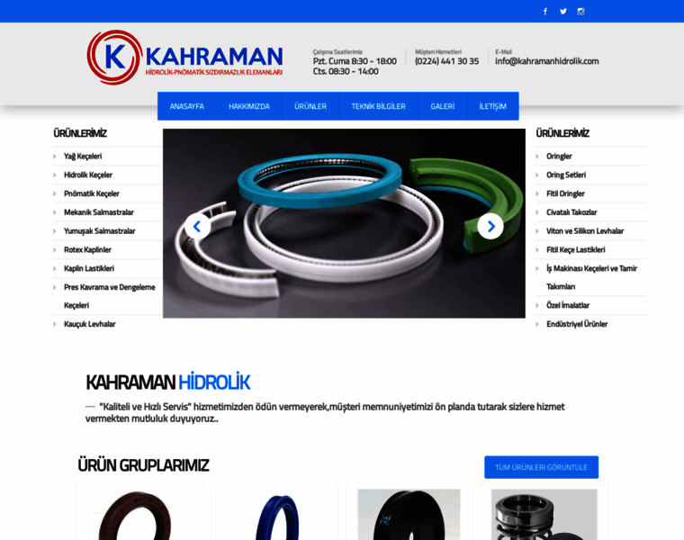 Kahramanhidrolik.com thumbnail