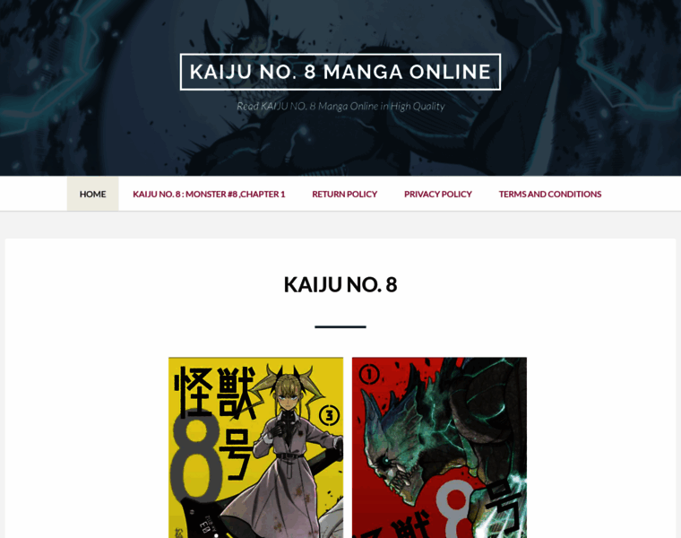 Kaiju-no8manga.online thumbnail