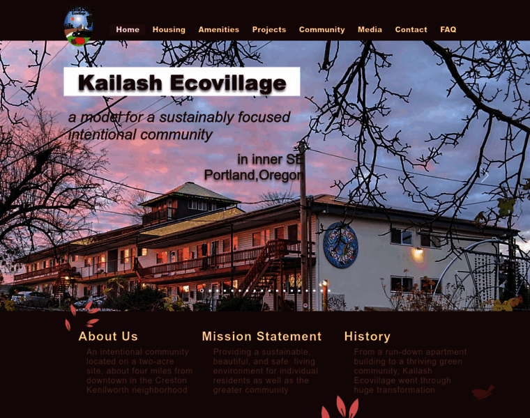 Kailashecovillage.org thumbnail