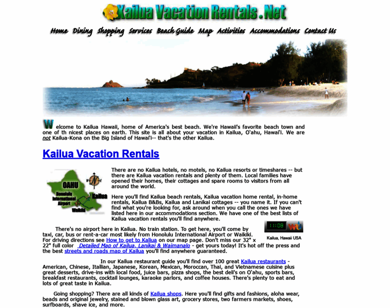 Kailuavacationrentals.net thumbnail