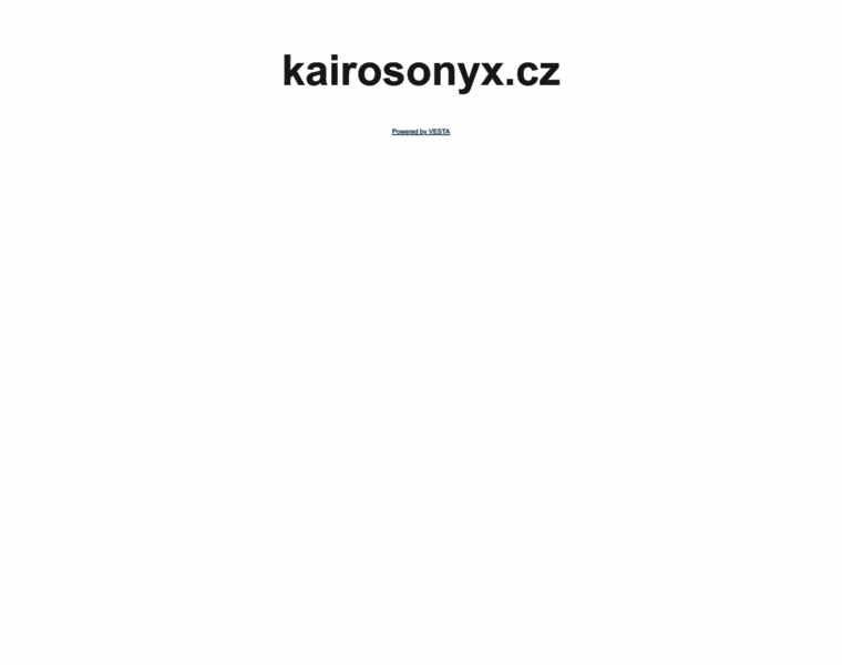 Kairosonyx.cz thumbnail