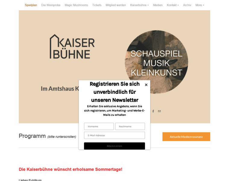 Kaiserbuehne.com thumbnail