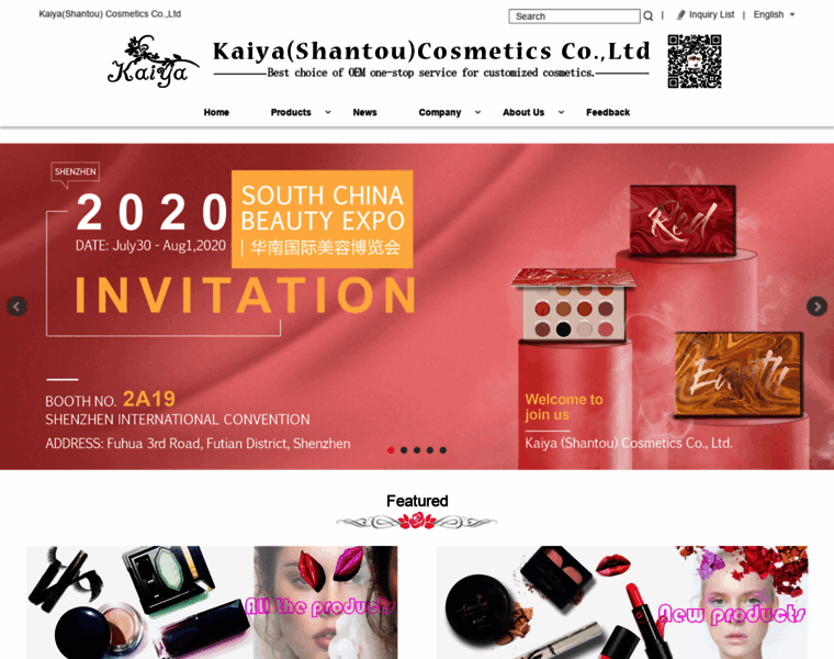 Kaiya-cosmetics.com thumbnail