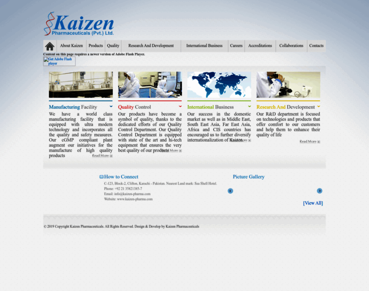 Kaizen-pharma.com thumbnail