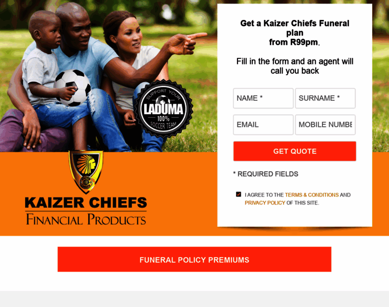 Kaizerchiefsfuneralcover.co.za thumbnail