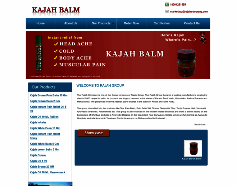 Kajahbalm.com thumbnail