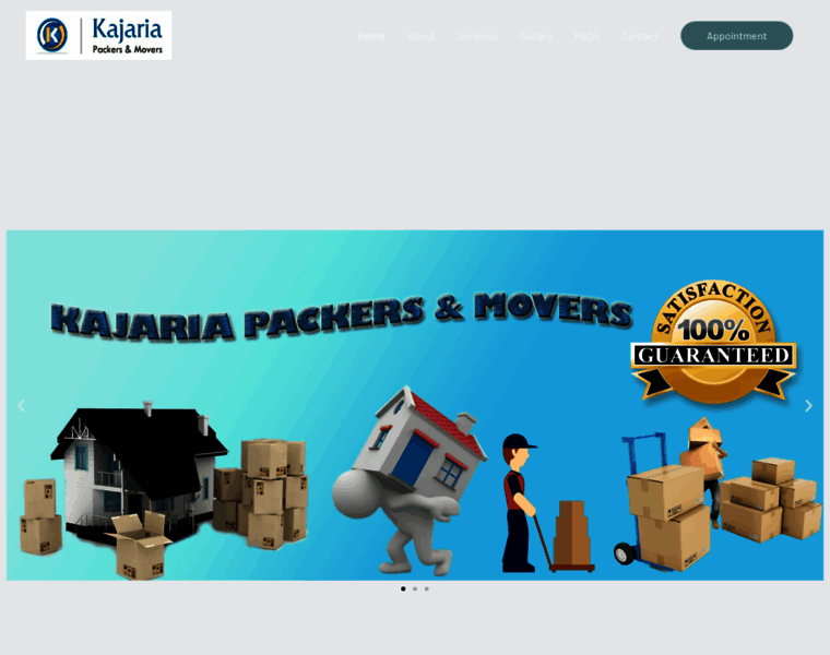 Kajariapackers.com thumbnail