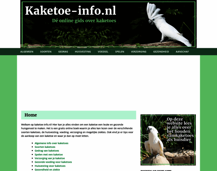 Kaketoe-info.nl thumbnail