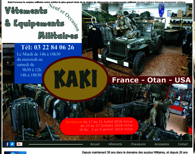 Kaki-surplus-militaires.fr thumbnail