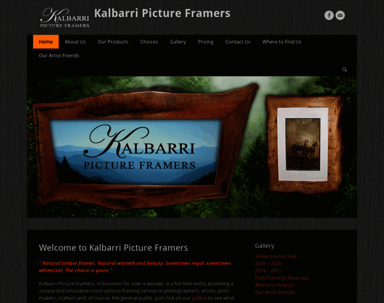 Kalbarripictureframers.com thumbnail