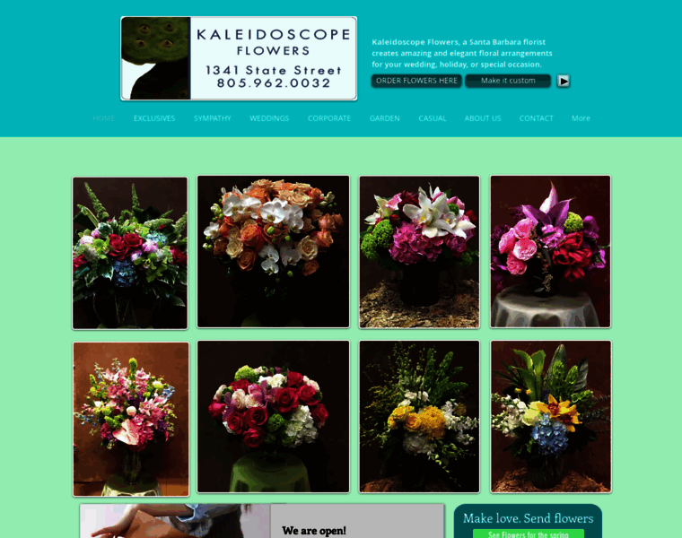 Kaleidoscopeflowers.com thumbnail