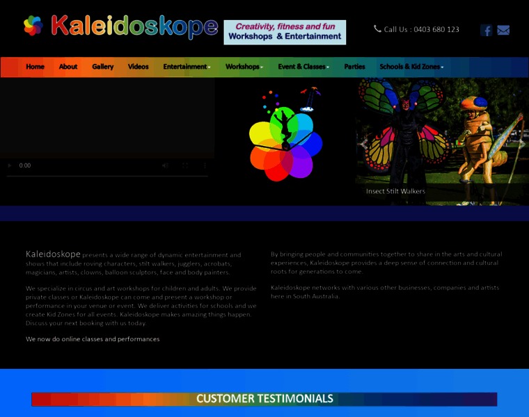 Kaleidoskope-arts.com.au thumbnail