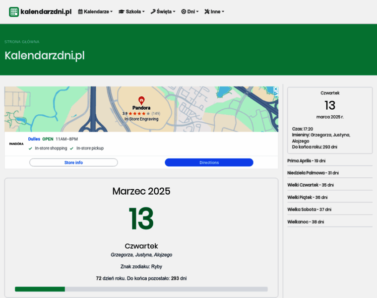 Kalendarzdni.pl thumbnail