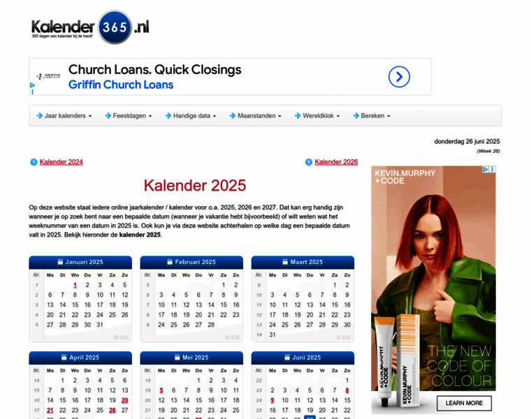 Kalender-365.nl thumbnail