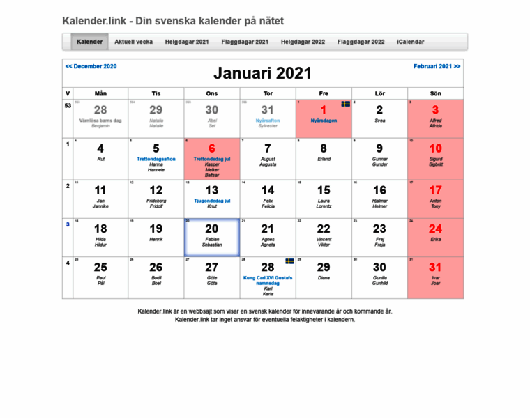 Kalender.link thumbnail