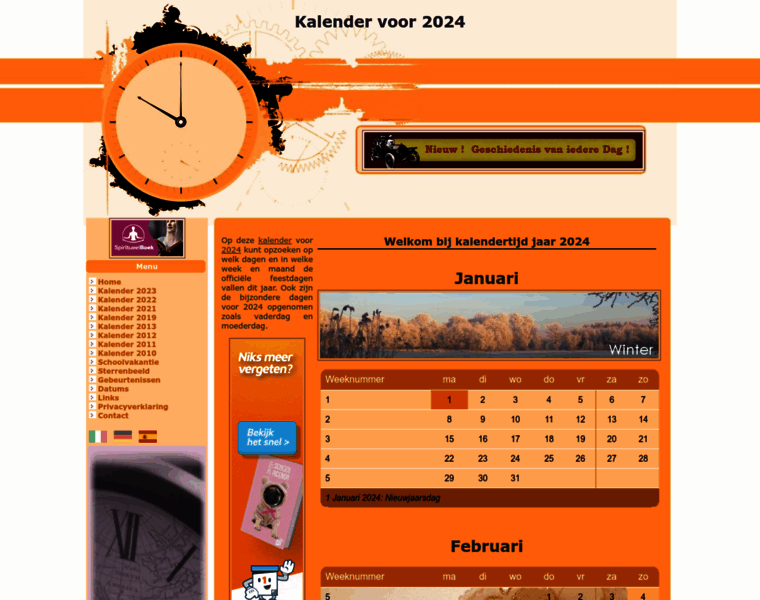 Kalendertijd.nl thumbnail