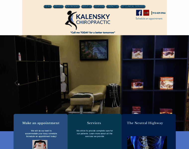 Kalenskychiropractic.com thumbnail