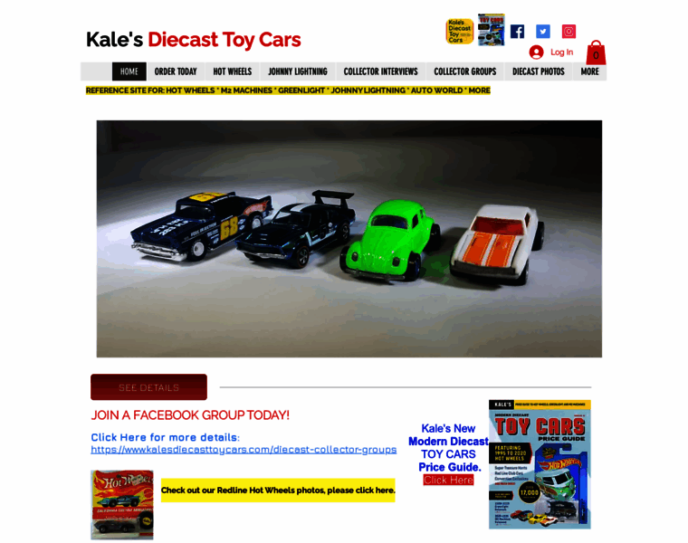Kalesdiecasttoycars.com thumbnail