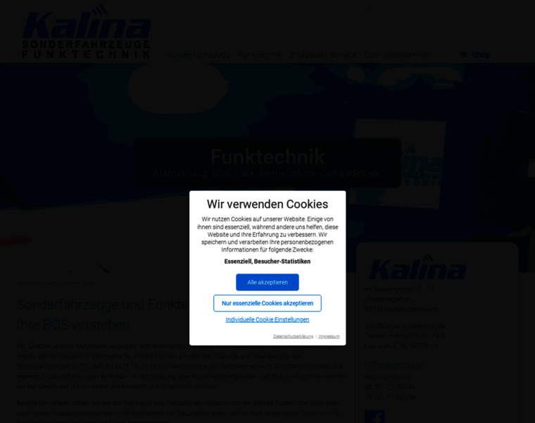 Kalina-funktechnik.de thumbnail