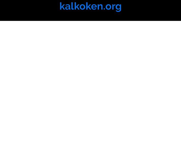 Kalkoken.org thumbnail