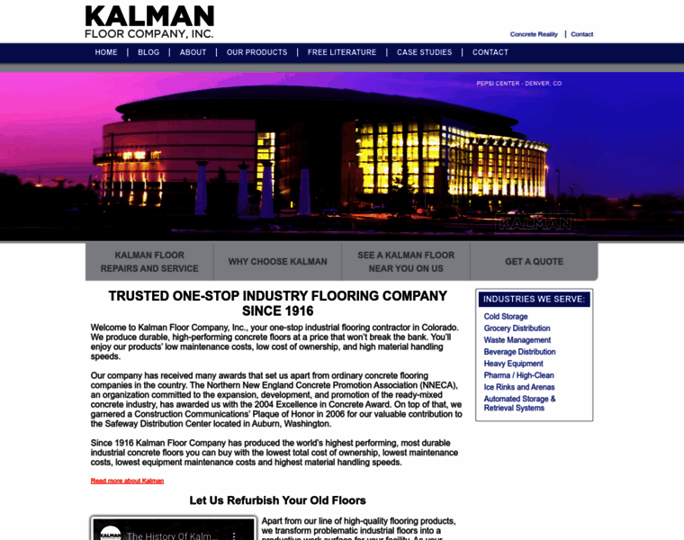 Kalmanfloor.com thumbnail