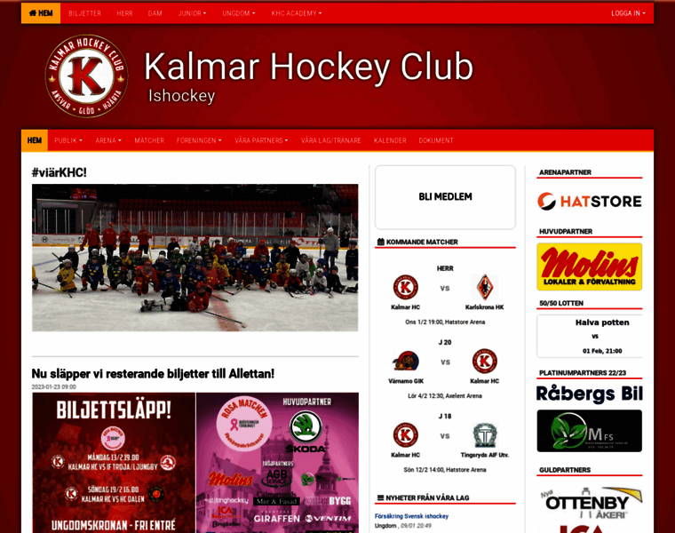 Kalmarhockey.com thumbnail