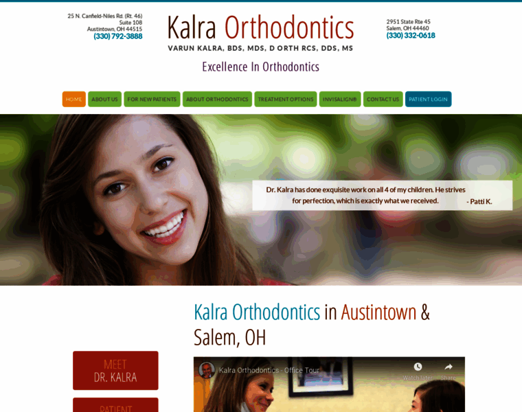 Kalraorthodontics.com thumbnail