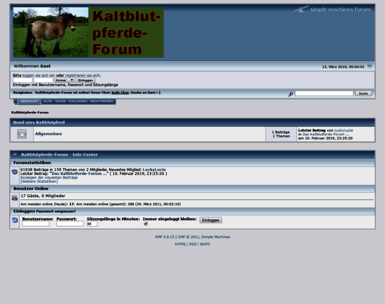 Kaltblutpferde-forum.de thumbnail