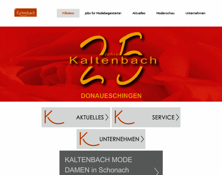 Kaltenbach-mode.de thumbnail