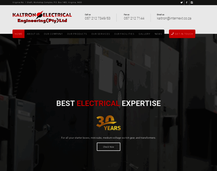 Kaltron-electrical.co.za thumbnail