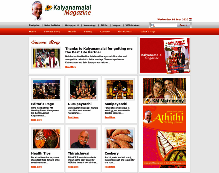 Kalyanamalaimagazine.com thumbnail