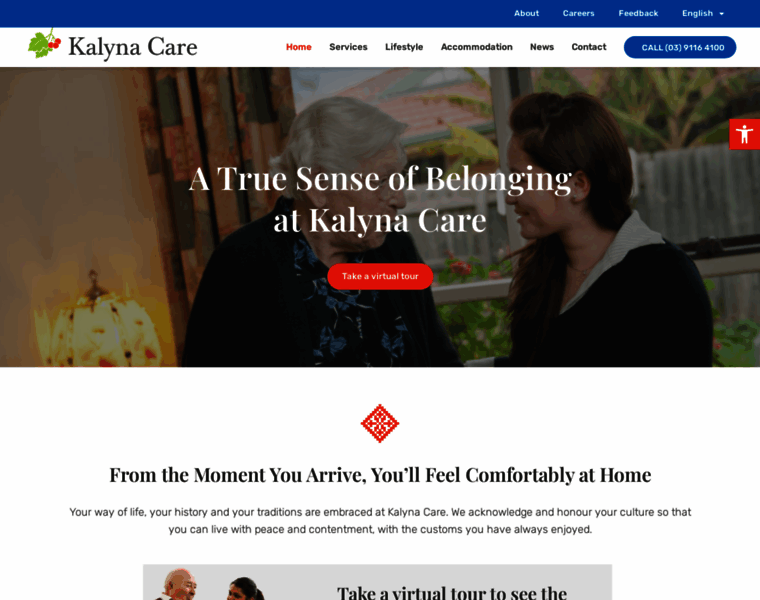 Kalynaagedcare.com.au thumbnail