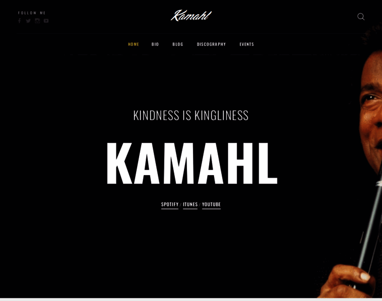 Kamahl.com thumbnail