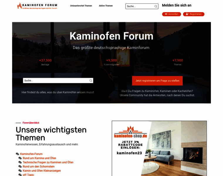 Kaminofen-forum.de thumbnail