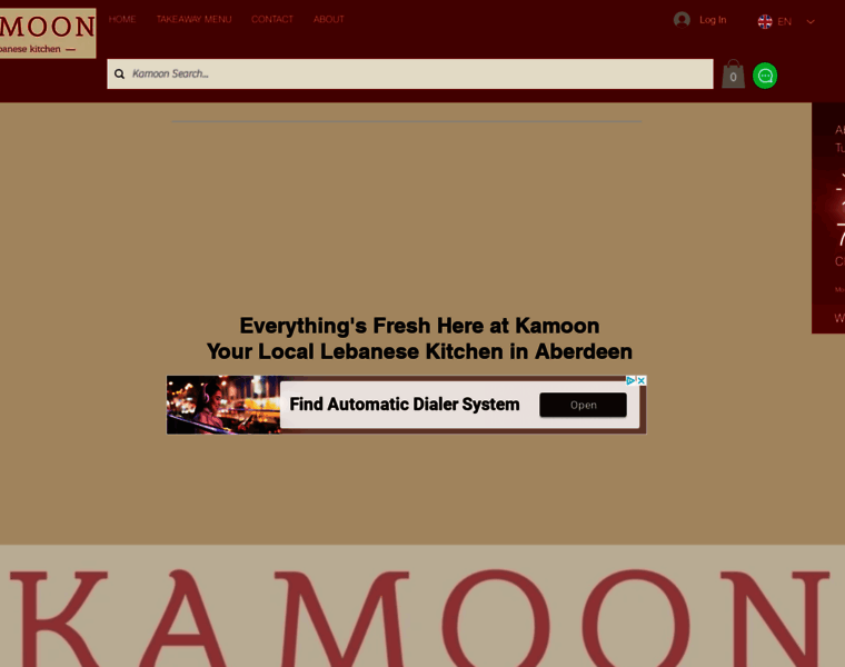 Kamoon-kitchen.com thumbnail